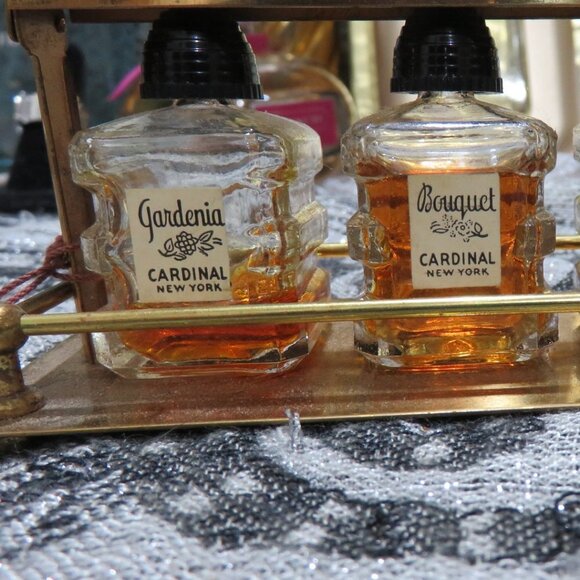 TANTALUX BY CARDINAL PERSONAL EAU DE PARFUM BAR WITH TAG, HEART LOCK & KEY 1938 - Picture 2 of 12